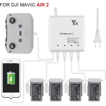 6-in-1 USB Charging Hub for DJI Mavic Air 2 Drone