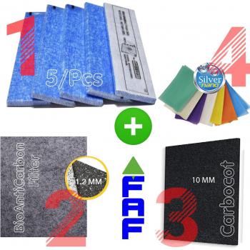 DaiKin 5-10 Piece Filter Set for MC70L/MCK75JVM-K Air Purifier