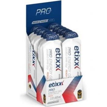 Etixx Double Carb Gel Energizante Peach 12×60 ml – Melocotón