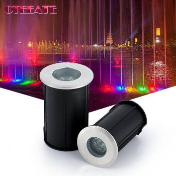 RGB COB Outdoor Underground Light 3W AC/DC 12V
