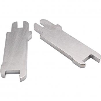 2Pcs Handbrake Dogbone Struts for Landcruiser Models Silver