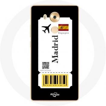 Huawei Mate 8 Travel Ticket Case - Madrid