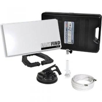 Micro Electronic Easyfind Flat Traveller-Sat-Anlage inkl. Receiver