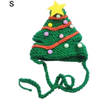 Gorra tejida de invierno para mascotas
