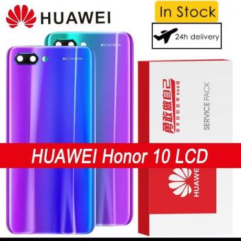 HUAWEI Honor 10 Rear Glass Battery Cover with Camera Lens