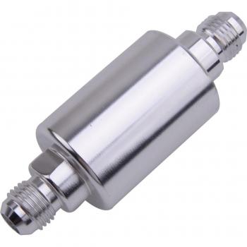 32mm AN6 Billet Inline Fuel Filter 100 Micron Cleanable
