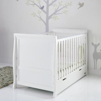 Obaby Stamford Classic Cot Bed – White