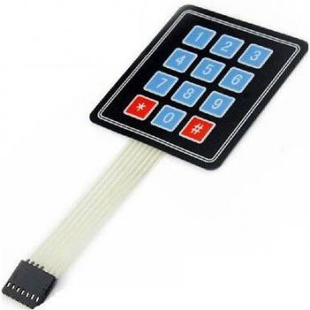 12-Key Membrane Keypad