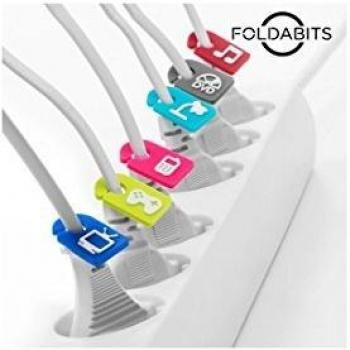 Identificador de Cable Multicolor Bitblin IG111986 – Paquete de 6 piezas