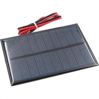 Chargeur solaire DIY 1 × 5 V 200 mA – Panneau filé 30 cm
