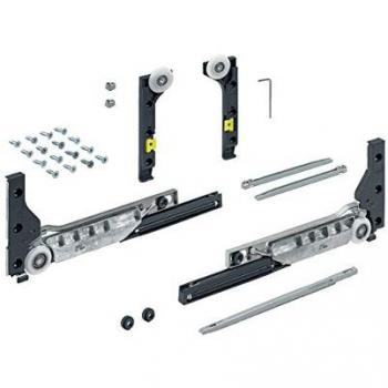 Hettich - Kit Complet de Ferrures pour Porte Coulissante SlideLine m 10 kg