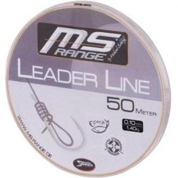 SÄNGER Vorfachschnur MS Range Leader Line - mono Vorfachschnur transparent 50m