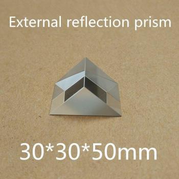 30*30*50mm Silver-Plated K9 Right Angle Prism