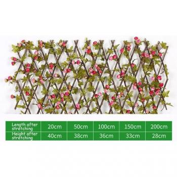 Expandable Floral Garden Fence