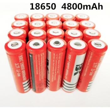 Rechargeable 18650 Li-ion Battery 4800mAh