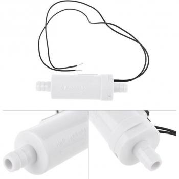 Plastic Water Flow Sensor Magnetic Switch 10W OD10mm 1.5-10L/min DC 110V Normally Open