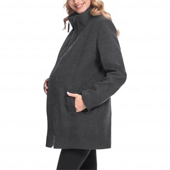 Be Mammy Manteau Doudoune Grossesse Maternité Graphite EU 40 FR 42