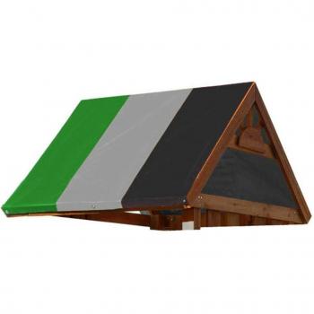 Dosel de repuesto impermeable para patio de recreo infantil, cubierta parasol exterior, 132X226cm