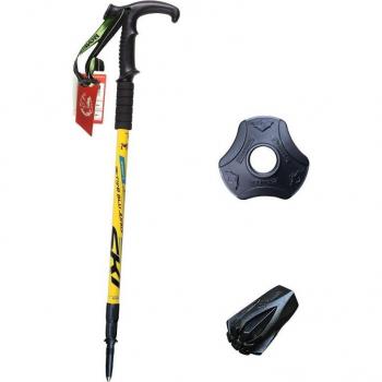 2 Pcs Adjustable Telescopic T-Handle Hiking Poles