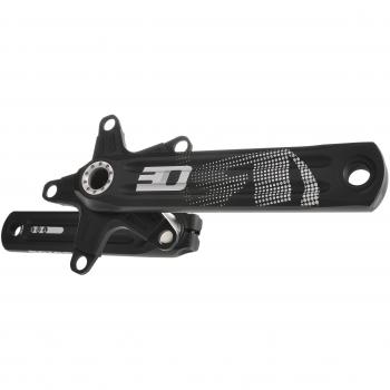 ROTOR Crankset 3D 24 BCD 110x5 Unisex, negro