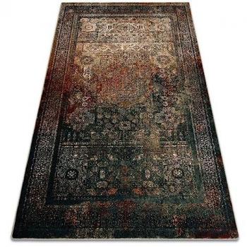 Omega Mamluk Vintage Wool Rug - Emerald Multi 135x200 cm