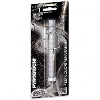 Candela Fontana Pirotecnica Cuori Anniversary