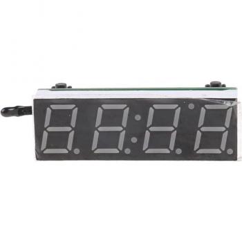 Horloge électronique LED auto – heure, température, voltage (5‑20V/12V)