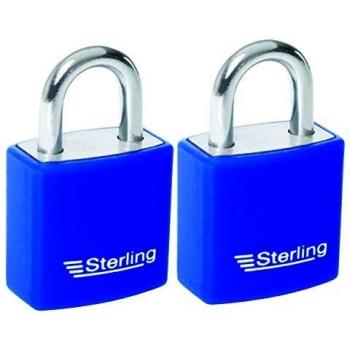 Sterling APL222P Aluminium Padlocks - 2 Pack, 20mm
