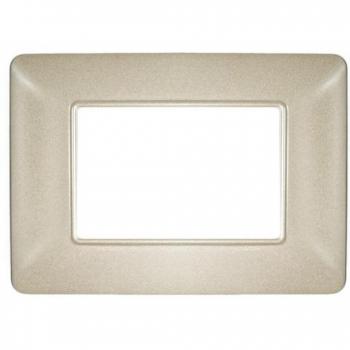 Placca 3 posti bTicino Matix 503SA T06 grigio