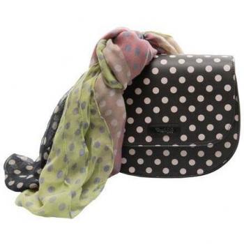 Borsa a Pois con Foulard PASH BAG LADY