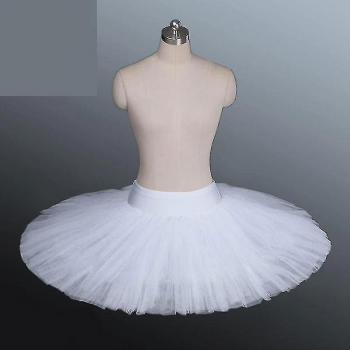 Costume de Ballet Femme Adultes Tutu Noir-White-Red