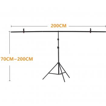 T‑Frame Aluminium Clip 1 / 1,5 / 2 × 2 m