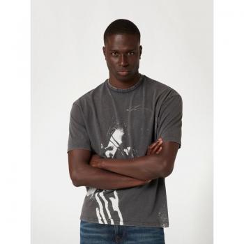 Graphic Print Front/Back Tee