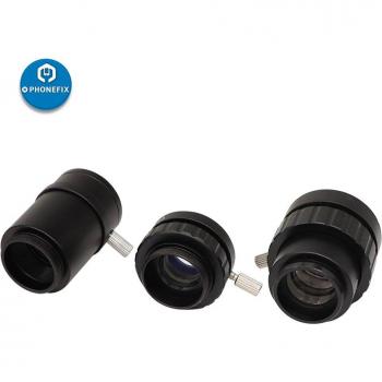 C Mount Lens Adapter 0.3X 0.5X for Trinocular Stereo Microscope
