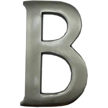 EDM 10cm Letter B Matte Nickel