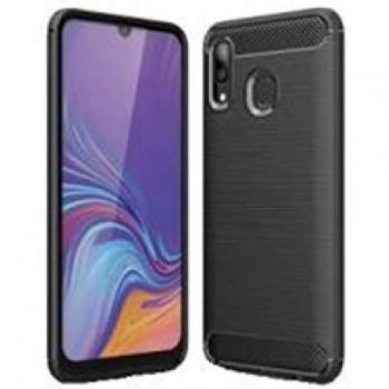 Coque souple en gel noir pour Samsung Galaxy A40 (DLH)