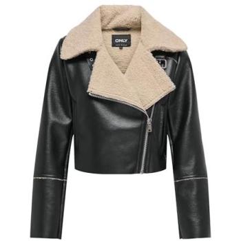 Giubbotto Only ONLDORA Bonded Short Jacket Nero