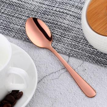 5 Pcs Gold Dinnerware Coffee Spoon Set