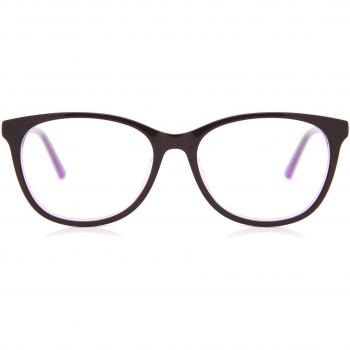 Herren Quadratisch Vollrand Lila Brillen - Blaulichtbrille - SmartBuy Collection
