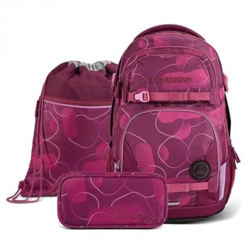 Coocazoo Schulranzen „Berry Bubbles“, 3-tlg