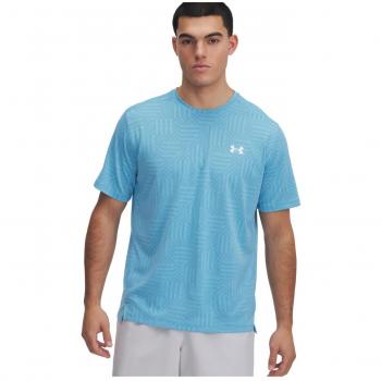 UA Tech Vemnt Geotessa Short Sleeve T-Shirt – Tonic
