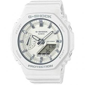 Casio 'G-Shock' White Plastic/Resin Quartz Chronograph Watch