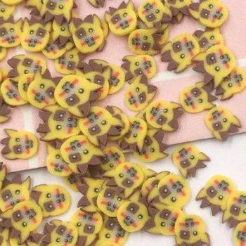 100g de Arcilla Polimérica para Decoración de Uñas Cabeza de Toro