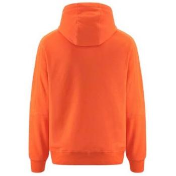 Sudadera Kappa Giano Naranja para Hombre
