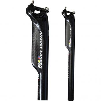 RICYRLK Carbon Fiber Road Bike Seatpost 27.2/30.8/31.6 x 350/400
