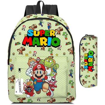 Set de Mochila y Estuche Super Mario Bros