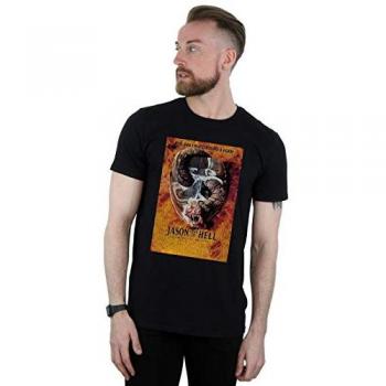 Friday the 13th: Jason Goes to Hell Black Tee for Men