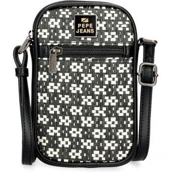 Bandolera de mujer Pepe Jeans Lana color negro con cremallera