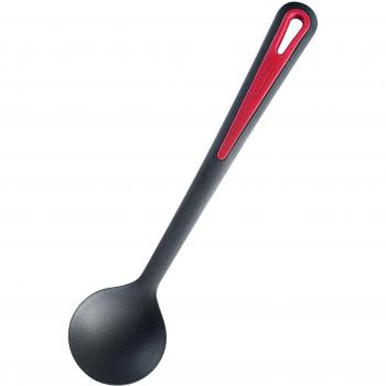 Westmark Rührkelle Gallant in Schwarz mit Rot-Akzenten, 31,5 cm
