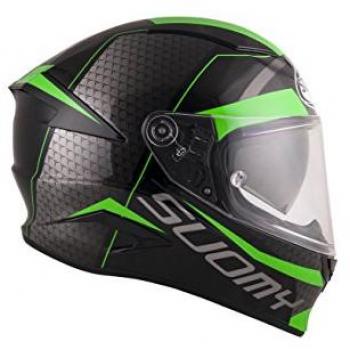 Speedstar Rap Casco Suomy Negro Verde XS